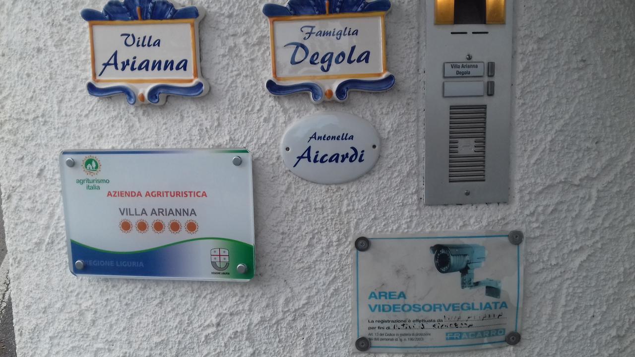 Azienda Agrituristica Villa Arianna Imperia Exterior foto